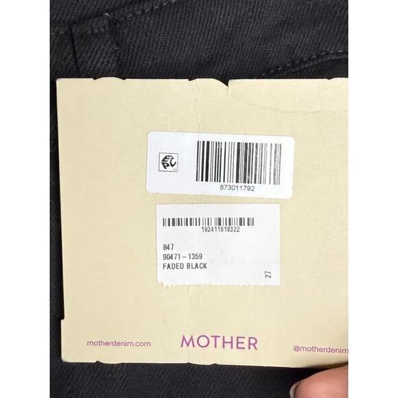 SNACKS! The Crinkle Cut Faded Black Denim Jean Skirt Asymmetrical Rocker Style - Picture 11 of 16